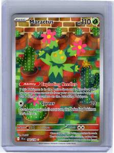 Toys Under 10: Pokemon Single Maractus Journey Together Illustration Rare 160/159