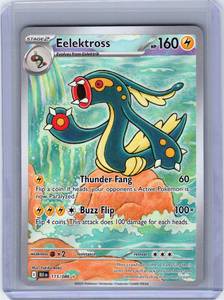 Pokemon Single Eelektross Black Bolt Illustration Rare 115/086