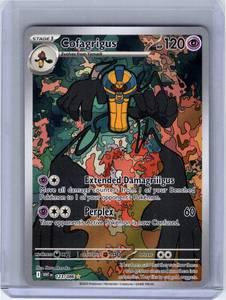 Pokemon Single Cofagrigus White Flare Illustration Rare 123/086