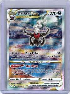 Toys Over 80: Pokemon Single Darkrai VSTAR Crown Zenith: Galarian Gallery Ultra Rare GG50/GG70