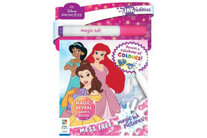 Inkredibles Magic Ink with Press Out Characters - Disney Princess