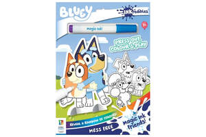 Inkredibles Magic Ink with Press Out Characters - Bluey