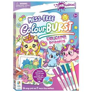 Inkredibles Unicorn Dreams Mess-Free ColourBurst Activity Kit