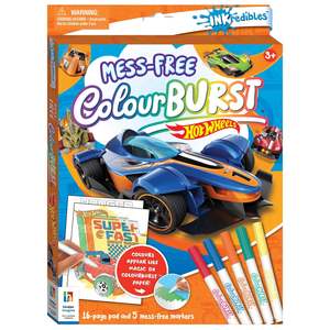 Inkredibles Hot Wheels Mess-Free ColourBurst Activity Kit