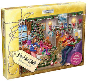 1000pc Jigsaw: Waddingtons: Deck The Halls - Christmas Puzzle (1000pc Jigsaw)