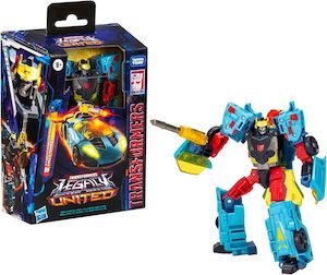 Action Figures: Transformers Legacy United: Deluxe - Cybertron Universe Hot Shot (Deluxe - Wave 3)