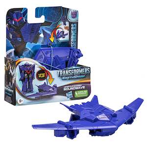 Action Figures: Transformers EarthSpark: Flip Changer - Soundwave (Flip Changer - Wave 2)