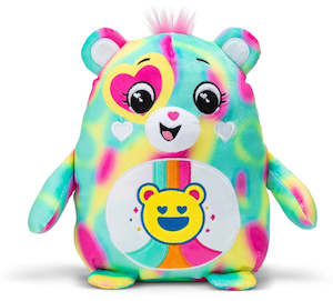 Baby Soft Toys: Care Bears: Squishies 10" Plush - Good Vibes Bear