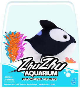 ZhuZhu Aquarium: Interactive Plush Fish - Flip