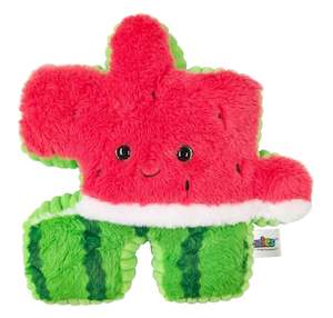 Soft Toys Plushes: Yoonique: Pluzzles Fruit Salad Walter Watermelon - 8" Pluzzle Plush