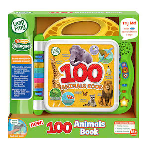 Leapfrog: Leapfrog: Learning Friends 100 Animals Book (English / French)