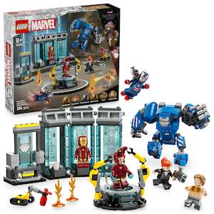 Lego Dc Comics Super Heroes: LEGO Super Heroes: Iron Man's Laboratory Hall of Armor - (76315)