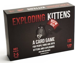 Adult Only Board Games: Exploding Kittens - NSFW Deck Edition