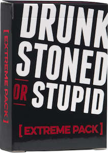 Adult Only Board Games: Drunk, Stoned, or Stupid: Extreme Pack