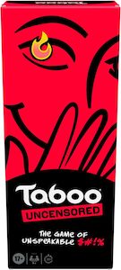 Adult Only Board Games: Taboo: Uncensored - Adults Only Edition