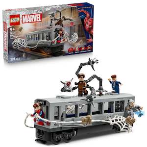 Lego Dc Comics Super Heroes: LEGO Marvel: Spider-Man vs. Doc Ock Subway Train Scene - (76321)