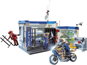 Building Construction Toys: Playmobil: City Action - Prison Escape (70568)