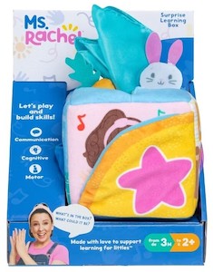 Baby Toddler Toys: Ms Rachel: Surprise Learning Box - 12" Plush