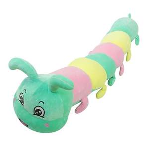 Soft Toys Plushes: COMFEYA Caterpillar Stuffed Animal Hugging Pillow - M