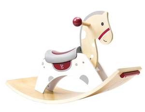 Hape: 2-in-1 Rocking Horse - White