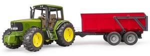 Bruder: 1:16 John Deere 6920 with Tipping Trailer