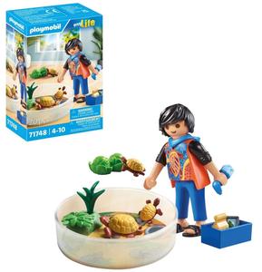 Building Construction Toys: Playmobil: Turtle Terrarium (71748)