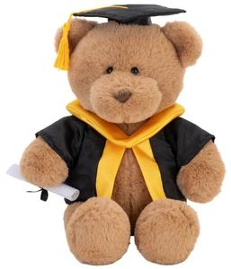 With Heart: Graduation Bear Large With Scroll - 24cm