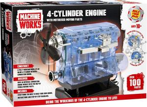 Science S T E A M: Machine Works - 4 Cylinder Engine