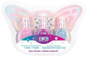 Art Crafts: 3C4G: Butterfly - Nail Polish (3-Pack)