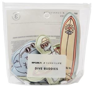 Pools Beach Water Toys: Sunnylife: Dive Buddies - Shred Turtle Aqua (Set of 3)