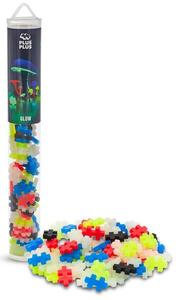 Building Construction Toys: Plus-Plus: Glow Mix Tube (100pc)