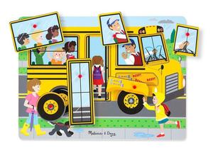 Puzzles Games: Melissa & Doug: The Wheels on the Bus - Sound Puzzle