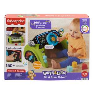 Preschool-Learning and Activity: Fisher-Price Laugh & Learn - Sit & Steer Driver