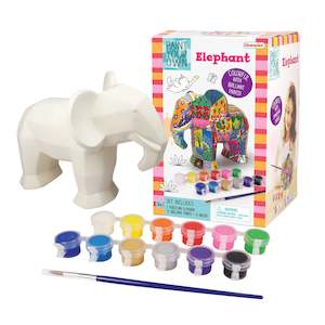 Arts and Crafts-Make and Create: Paint Your Own Elephant