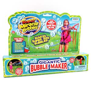 Outdoor and Sport-Bubbles: Super Miracle Bubbles Gigantic Bubble Maker