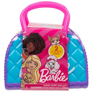 Barbie: Barbie Pets Mini Collectible Figure Blind Pet Carrier 2 Pack