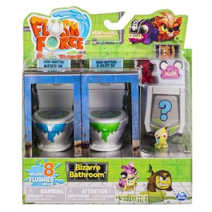 Flush Force: Flush Force Bizarre Bathroom 8 Pack Assorted Styles