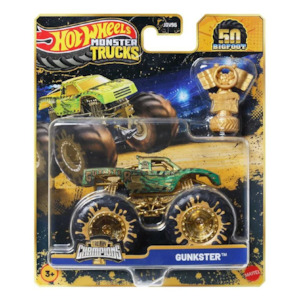 Hot Wheels: Hot Wheels Monster Trucks Bigfoot Trophy Champions Die-Cast Assortment