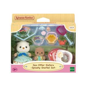 Sylvanian Families Sea Otter Sisters- Splashy Snorkel Set