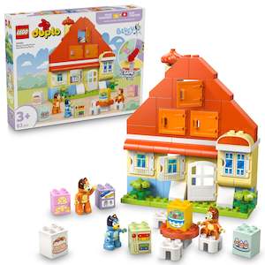 LEGO 10459 DUPLO Bluey: Bluey’s Family House with Memory Game
