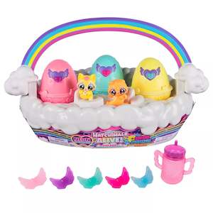 Hatchimals Alive Neon Rainbow Spring Basket