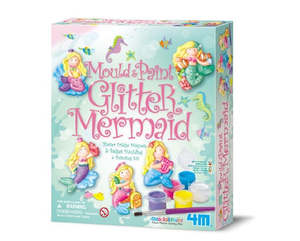 4m: 4M Mould & Paint Glitter Mermaid