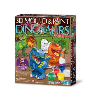 4M Mould & Paint Dinosaurs
