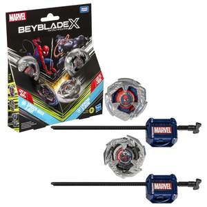 Beyblade X Marvel Spider-Man 3-60F vs Venom 3-80N Dual Pack Set