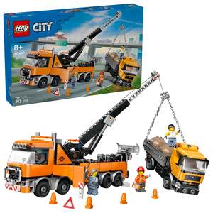 LEGO 60467 City Heavy-Duty Recovery Tow Truck with Crane