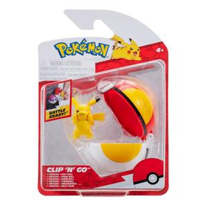 Pokemon Clip N Go Pikachu 8 & Fast Ball