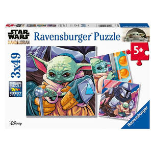 Star Wars: Ravensburger Star Wars: Grogu Moments 3x49 Piece