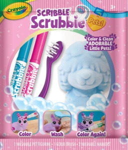 Crayola: Crayola Scribble Scrubbie™ 1ct Pastel Pets Single Packs In Srt