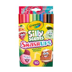 Crayola: Crayola Silly Scents Smash Ups Slim Markers 10 Pack