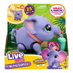 Little Live Pets: Little Live Pets My Walking Elephant Jungle Series 'Toots'